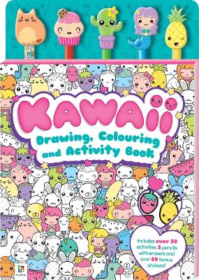 Kawaii Drawing, Colouring and Activity Book book