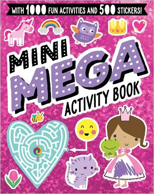 Sticker Activity Book Mini Mega - Pink book