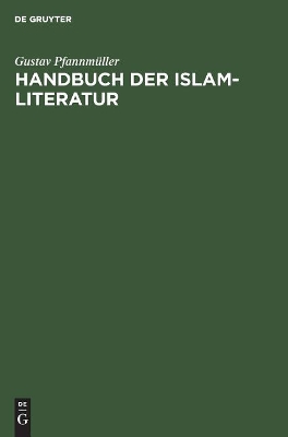 Handbuch der Islam-Literatur book