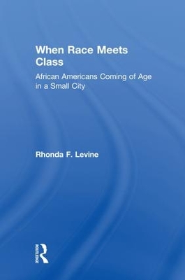 When Race Meets Class: African Americans Coming of Age in a Small City by Rhonda Levine