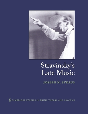 Stravinsky's Late Music book