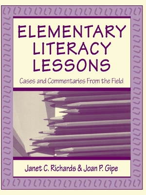 Elementary Literacy Lessons book