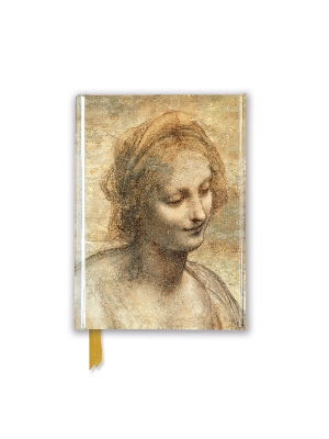 Leonardo da Vinci: Detail of the Head of the Virgin (Foiled Pocket Journal) book