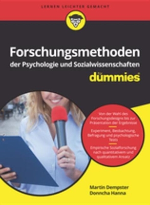 Forschungsmethoden der Psychologie und Sozialwissenschaften für Dummies by Martin Dempster