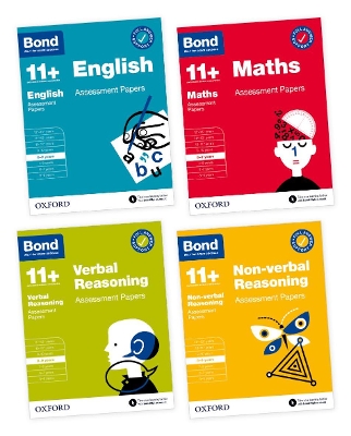 Bond 11+: Bond 11+ English, Maths, Non-verbal Reasoning, Verbal Reasoning Assessment Papers 8-9 years Bundle book