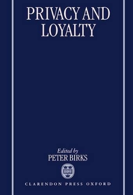 Privacy and Loyalty book
