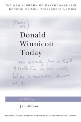 Donald Winnicott Today by Jan Abram