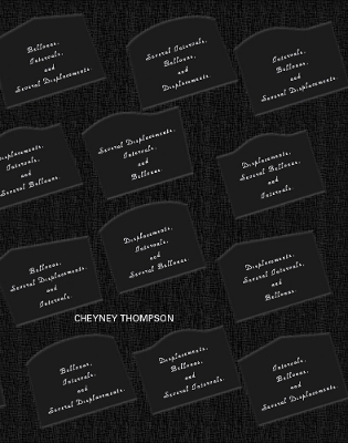 Cheyney Thompson: Several Bellonas; Intervals and Displacements book