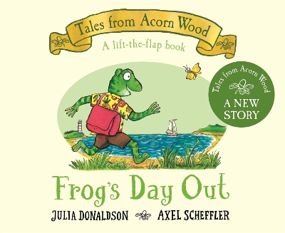 Frog's Day Out: A Lift-the-flap Story book