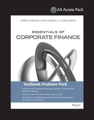 Essentials of Corporate Finance All Access Pack Print Component book