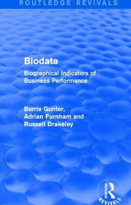 Biodata by Barrie Gunter