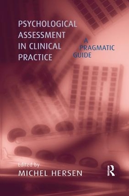 Psychological Assessment in Clinical Practice book