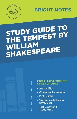 Study Guide to The Tempest by William Shakespeare book