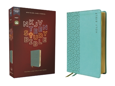 NKJV, Teen Study Bible, Leathersoft, Teal, Comfort Print book