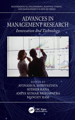 Advances in Management Research: Innovation and Technology by Avinash K. Shrivastava