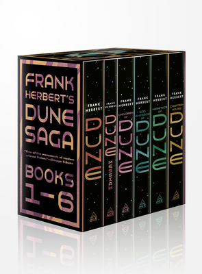 Frank Herbert's Dune Saga 6-Book Boxed Set: Dune, Dune Messiah, Children of Dune, God Emperor of Dune, Heretics of Dune, and Chapterhouse: Dune book