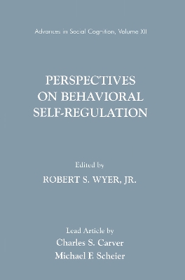 Perspectives on Behavioral Self-Regulation book