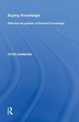 Buying Knowledge by Peter Sammons