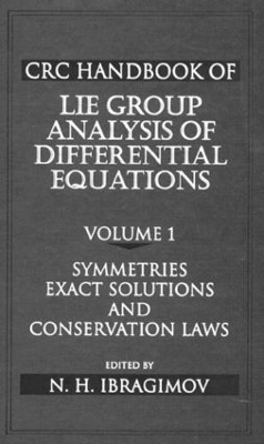 CRC Handbook of Lie Group Analysis of Differential Equations book