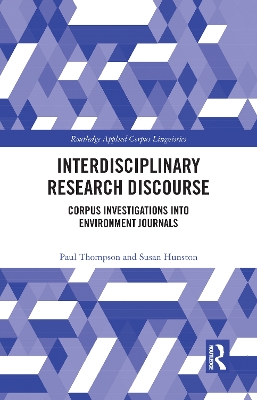 Interdisciplinary Research Discourse: Corpus Investigations into Environment Journals book