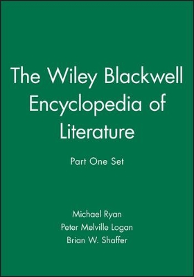 The Wiley Blackwell Encyclopedia of Literature, Part 1 Set book