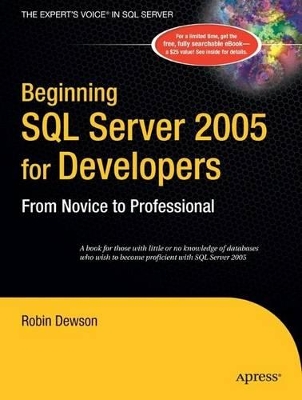 Beginning SQL Server 2005 for Developers book