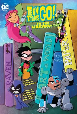 Teen Titans Go! to the Library! book