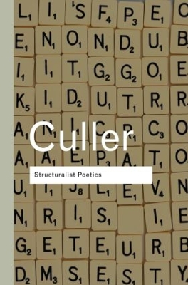 Structuralist Poetics book