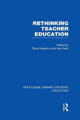 Rethinking Teacher Education book