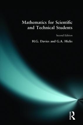 Mathematics for Scientific and Technical Students book