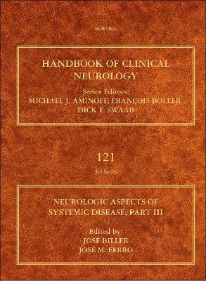 Neurologic Aspects of Systemic Disease, Part III book