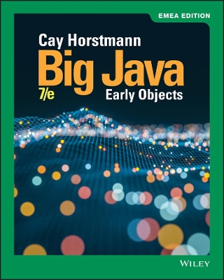 Big Java: Early Objects, EMEA Edition book