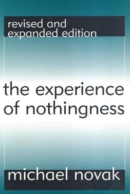 Experience of Nothingness book