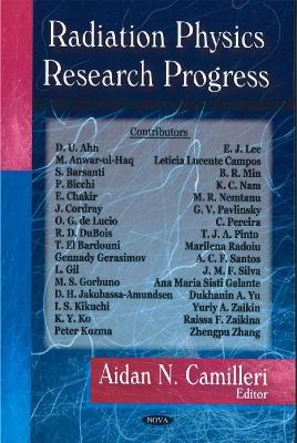 Radiation Physics Research Progress book