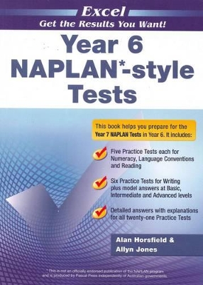 Excel Year 6 NAPLAN*-style Tests book