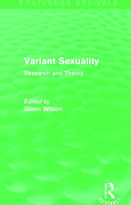 Variant Sexuality by Glenn Wilson