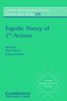 Ergodic Theory and Zd Actions book