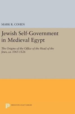 Jewish Self-Government in Medieval Egypt book