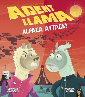 Agent Llama: Alpaca Attack! by Angela Woolfe