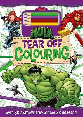 Marvel Avengers Hulk: Tear Off Colouring book