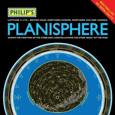 Philip's Planisphere (Latitude 51.5 North) 2012 by Philip's Maps