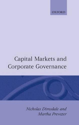 Capital Markets and Corporate Governance book