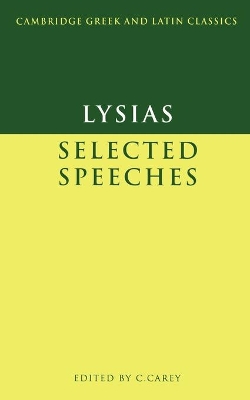 Lysias: Selected Speeches by Lysias