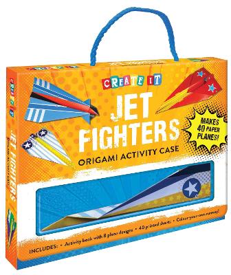 Origami Activity Case - Jet Fighters book