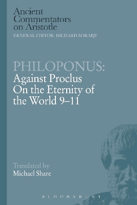 Philoponus: Against Proclus On the Eternity of the World 9-11 book