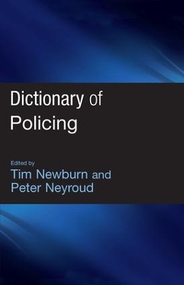 Dictionary of Policing book