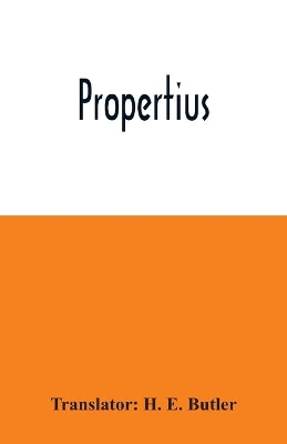 Propertius book