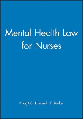 Mental Health Law for Nurses book