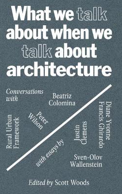What What we talk about when we talk about architecture book
