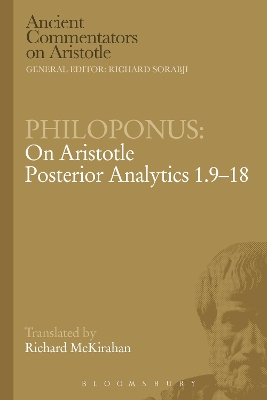 Philoponus: On Aristotle Posterior Analytics 1.9-18 book